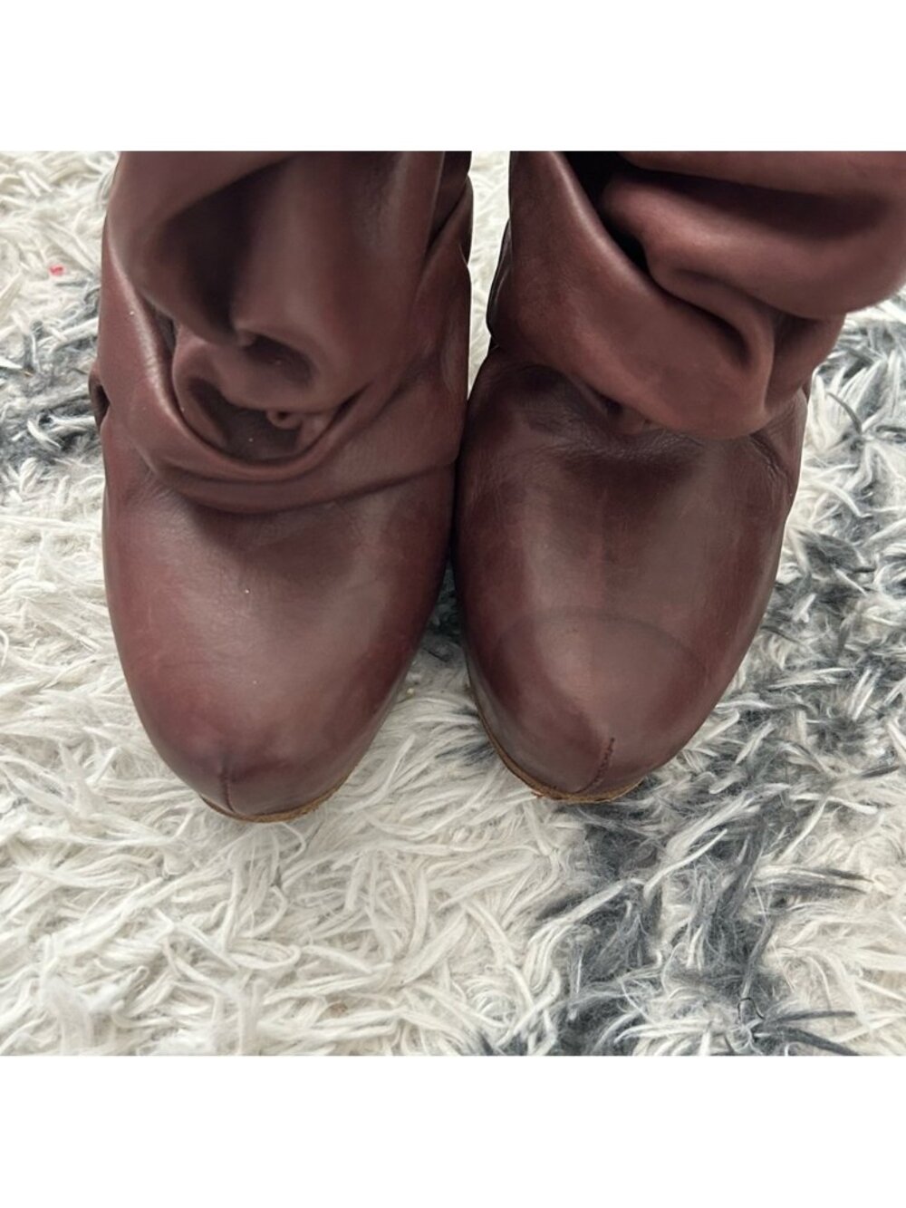Maison Martin Margiela Leather Slouch Boots - Picture 4 of 7